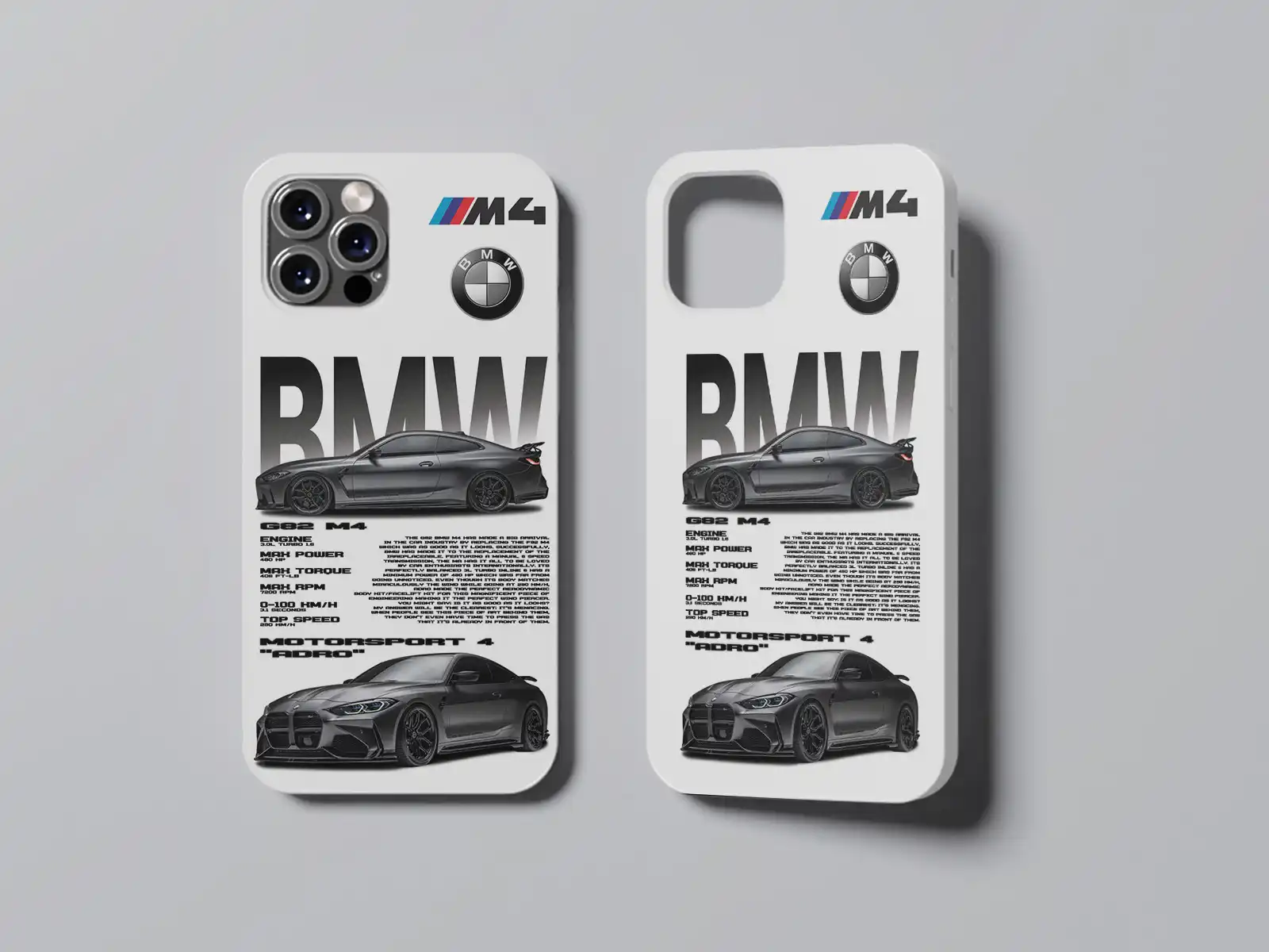 BMW iPhone Case Luxury Premium Feel 